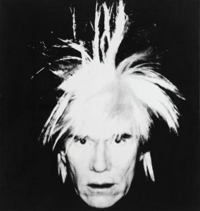 Autorretrato de Warhol.