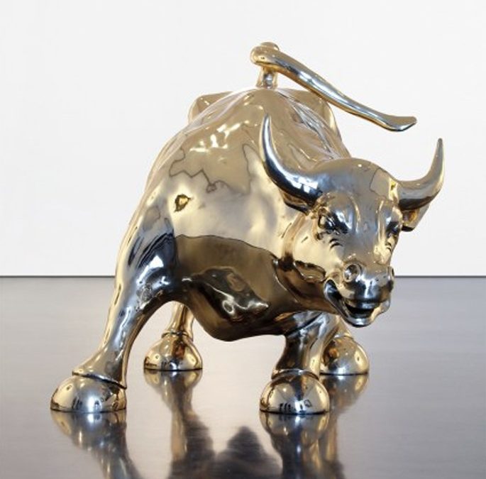 Toro de Wall Street a la venta por Ignacio Gutiérrez Zaldívar